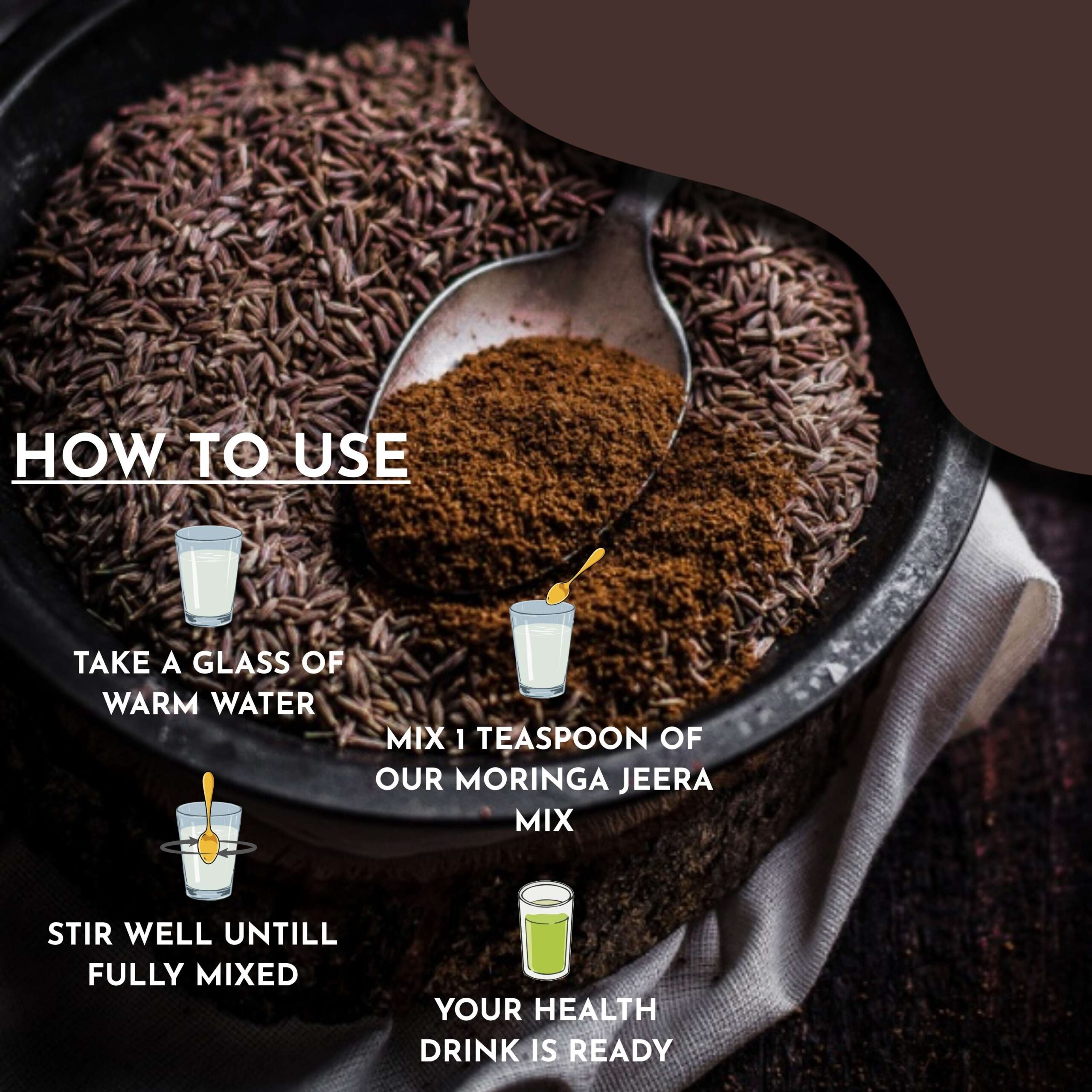 moringa jeera powder moringa jeera powder