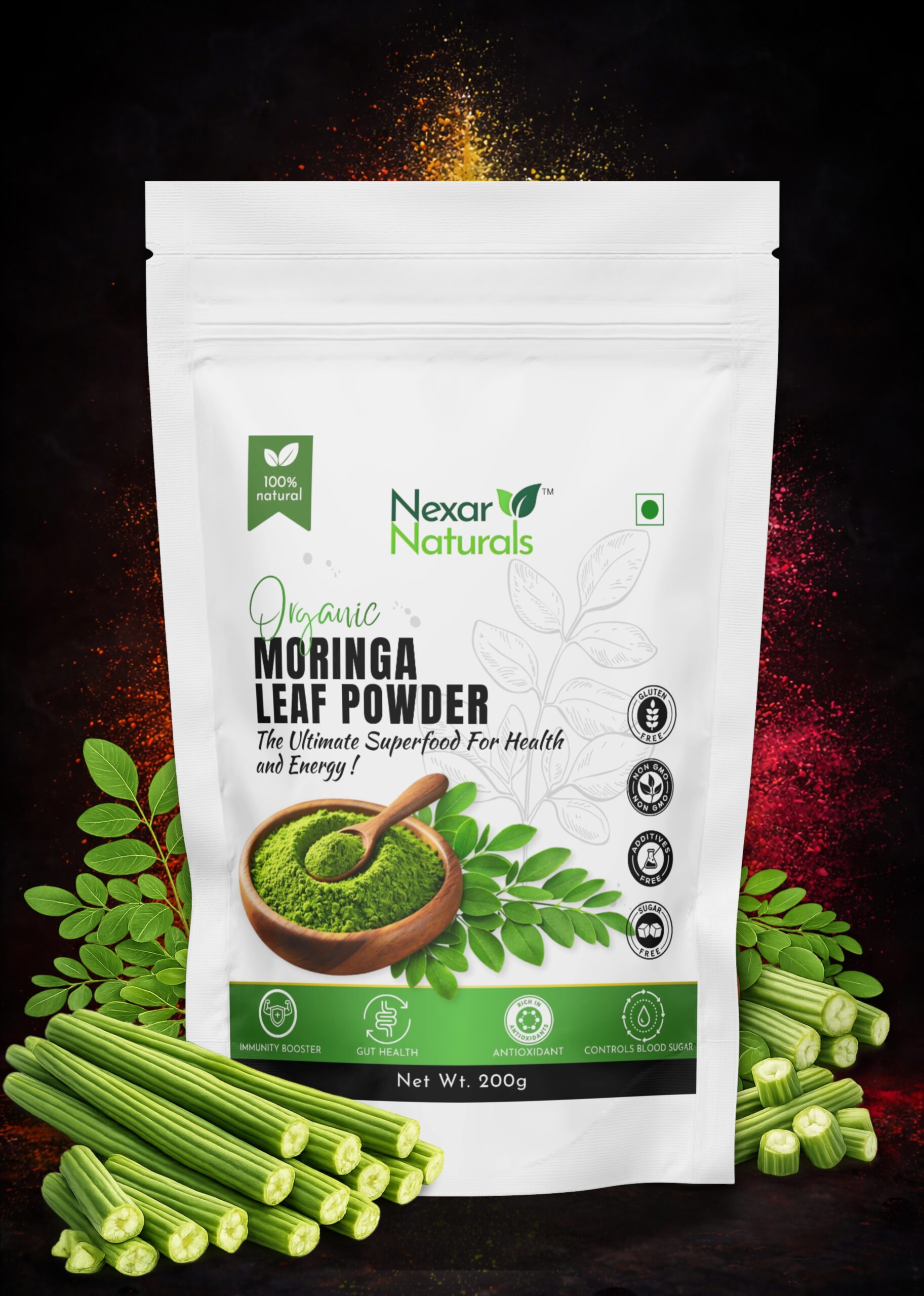 moringa leaf powder moringa leaf powder