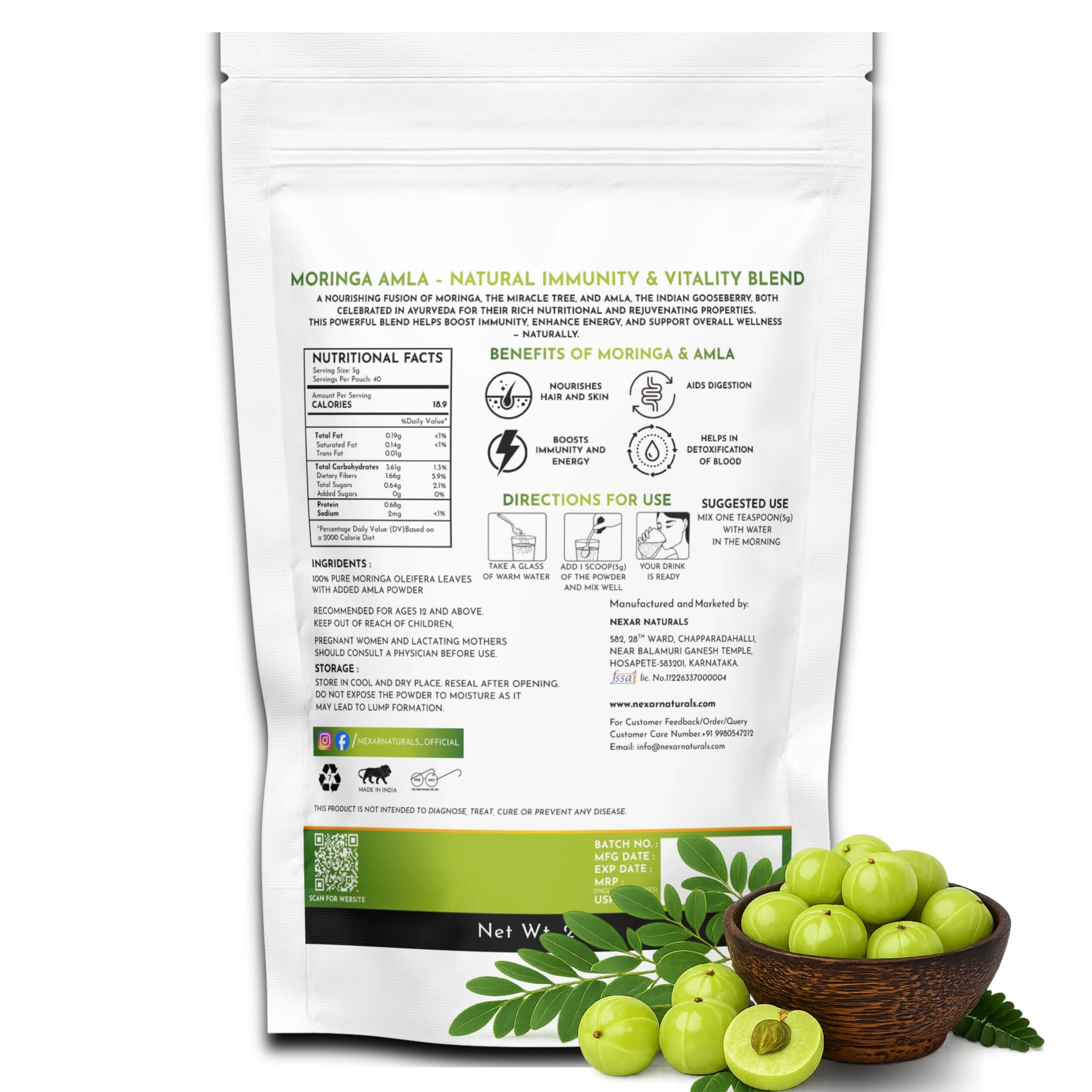 moringa +amla powder moringa +amla powder